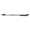 Retractable Ballpoint Pen, Medium 1.0 mm, Black PK12