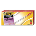 Stick Ballpoint Pen, Medium 1.0 mm, Red PK12