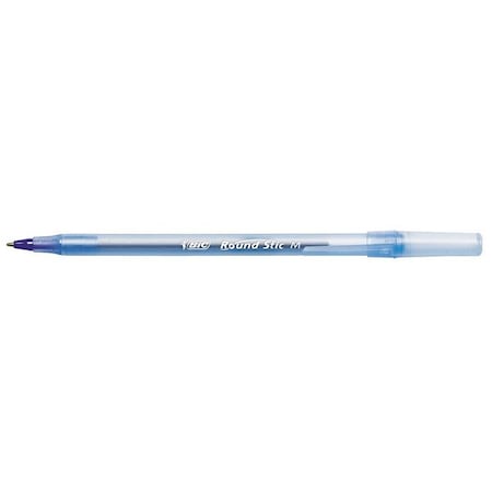 Stick Ballpoint Pen, Medium 1.0 mm, Blue PK12