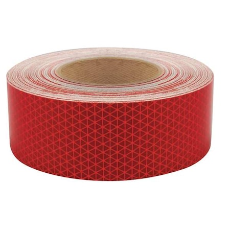 Reflective Tape,W 2 In,Red