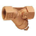 Y Strainer, 1-1/2" Pipe, FNPT x FNPT, Bronze, 400 psi at 210 Degrees F, 125 psi at 353 Degrees F