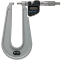 Digital Micrometer, Deep Throat, 1 In, SPC