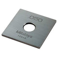 Gage Block, Square, Steel, 0.050 In, ASME 0
