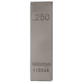 Gage Block, Rect, Steel, 0.250 In, ASME 0