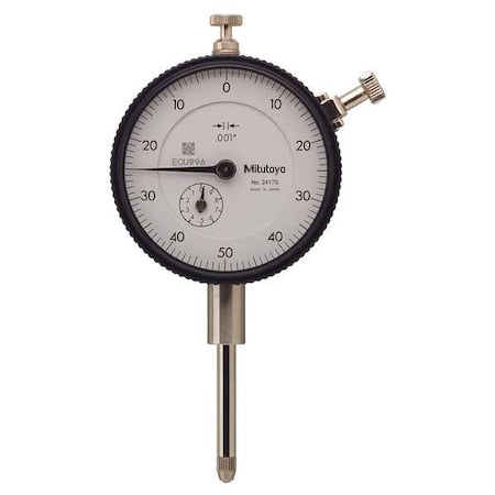 Dial Indicator, 0 to 1 In, 0-50-0