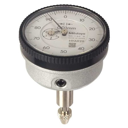 Dial Indicator, 0 to 5mm, 0-100