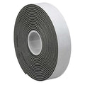 Foam Tape, 125 mil Thick, Vinyl, Black