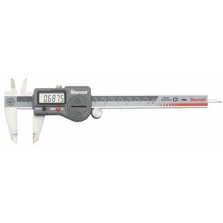 Electronic Digital Caliper, 0 to 6 In