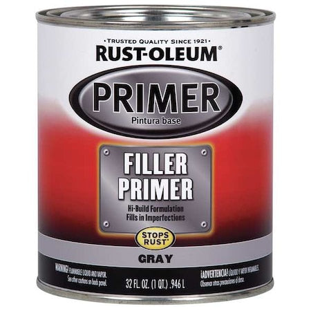 Filler Primer, Gray, 1 Qt.