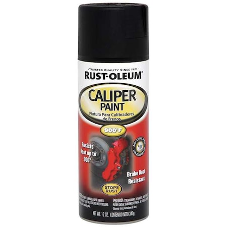 Spray Paint, Black, 12 oz.