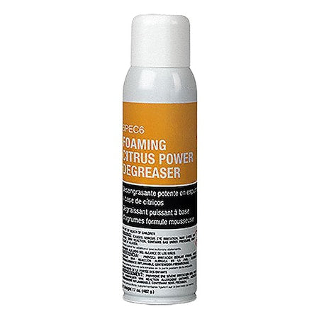 Multi-Purpose Cleaner/Degreaser, 20 oz. Aerosol Can, Liquid, White