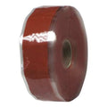 Repair Tape, Silicone, Red, 12 yd L, 1 in W