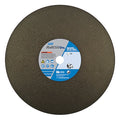 Abrasive Cut-Off Wheel, Type 1, 16 in Dia, 0.125 in Thick, 1 in Arbor Hole Size, Zirconia Alumina