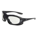 Seismic(R) Reader Safety Glasses, Black Wraparound Frame, 2.0 Diopter, Clear Lens, Universal