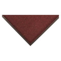 Entrance Mat, Olefin, 1/4 in Thick, Burgundy, 3 ft W x 5 ft L