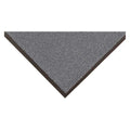 Entrance Mat, Olefin, 1/4 in Thick, Blue, 4 ft W x 6 ft L