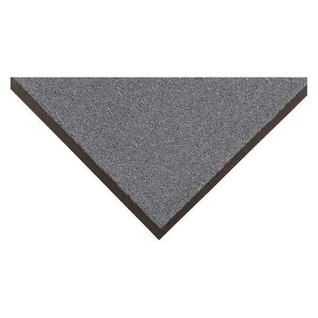 Entrance Mat, Olefin, 1/4 in Thick, Blue, 3 ft W x 5 ft L