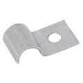 Cable Clamp, Steel, 5/16 in Bundle Dia., Natural, 50 PK