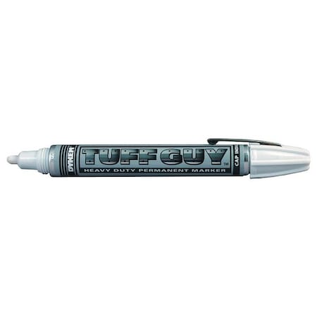 Industrial Marker, Medium Tip, White Color Family, Ink