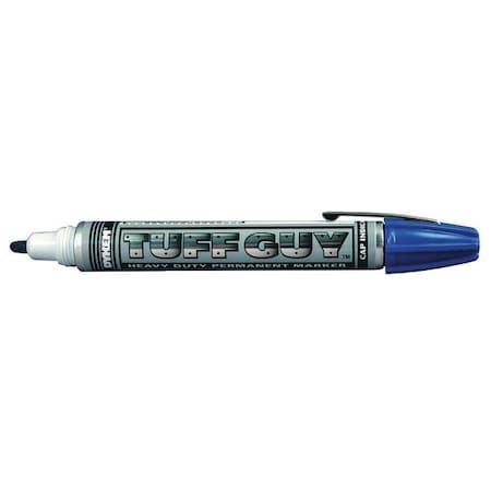 Industrial Marker, Medium Tip, Blue Color Family, Ink