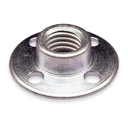 Round Weld Nut, 5/8"-11, 3/8 in Lg