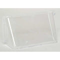 Wall Register Air Deflector, Clear, 16 in L x 6 in W x 3-1/8 in H, 2 mm Thick, Magnetic Connection
