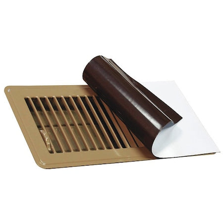 Magnetic Vent Cover, 8 in W x 15 in L, 1.8 mm Thick, Rubber
