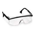 Astrospec 3000, Safety Glasses, Anti-Scratch, Clear Lens, Black Frame, Full-Frame