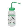 Wash Bottle, Std Spout, 500ml, Ethanol, PK6