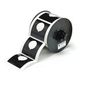 Raised Panel Label, Black, Labels/Roll: 145