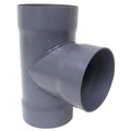 Duct Tee, 12 in Duct Dia, Type I PVC, 22-3/4" L