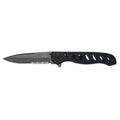 Folding Knife, Serrated, DropPoint, 2-3/4 L