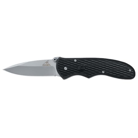 Folding Knife, Fine, Drop Point, 3 In. L