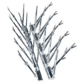 Bird Repel Spikes, 25ft L, 6 1/2 in W, PK25