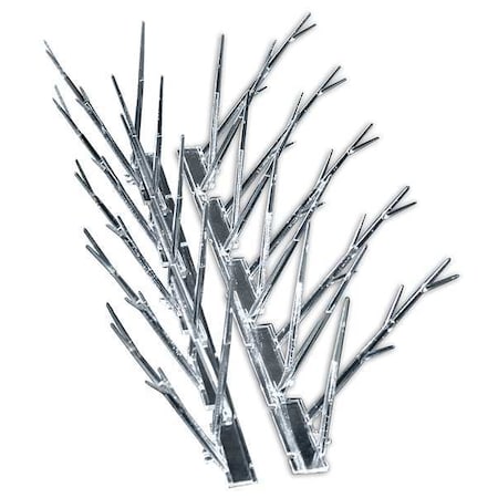 Bird Repellent Spikes, 10 ft L, 6 1/2 in W