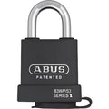 Padlock, Keyed Alike, Standard Shackle, Rectangular Hardened Steel Body, Steel Shackle, 7/8 in W