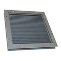 Door Louver, 26-1/8 H, 26-1/4 W, Steel