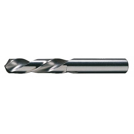 Screw Machine Drill Bit, #49 Size, 118 Degrees Point Angle, High Speed Steel, Bright Finish