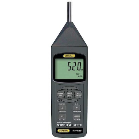 Sound Meter, Class 1 w/SD Card
