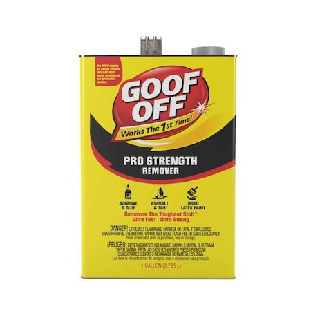 Professional Strength Remover, Non-Aerosol Can, 1 gal, Multi-Surface