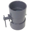 Round Butterfly Damper, Type I PVC, 7-1/2" H