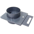 Manual Blastgate, Type I PVC, 6 3/8 in L