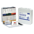 First Aid Kit and Housing, Metal 169 Components, 25 People Served
