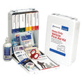 First Aid Kit and Housing, Metal 85 Components, 25 People Served