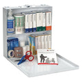 First Aid Kit and Housing, Metal 195 Components, 50 People Served