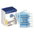 First Aid Kit Refill, Fingertip Blue Metal Detectable Bandages, 20 Per Box