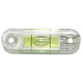 Level Vial, Acrylic, 2.150 In L, PK10