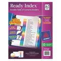 Avery Ready Index Table of Contents Dividers 11125, 26-Tab Set, A-Z