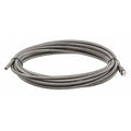 Drain Cleaning Cable, 3/8 in Dia, 25 ft L
