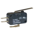 Miniature Snap Action Switch, Hinge, Lever Actuator, SPDT